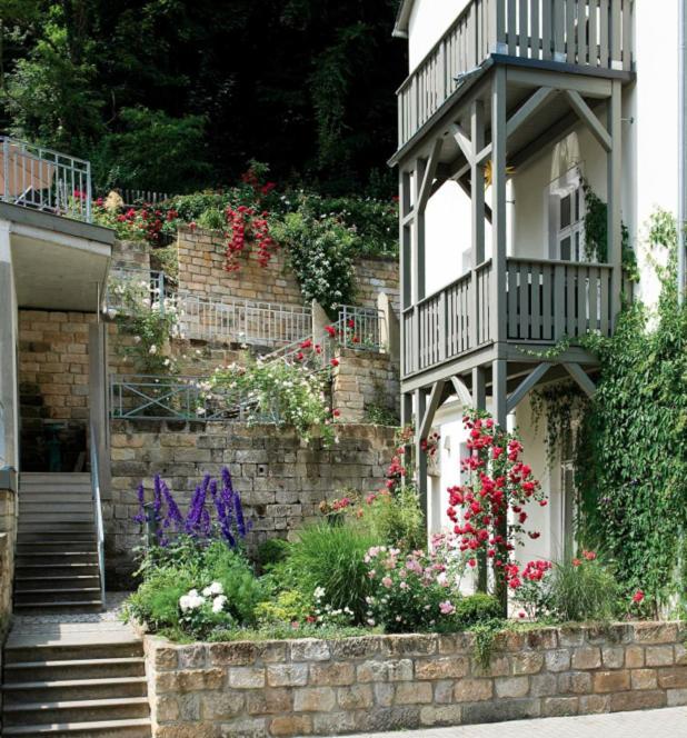 Apartmenthaus Saxonia Bad Schandau Exterior photo